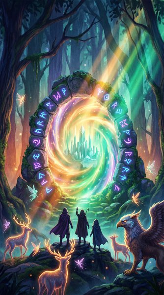 《魔法森林》高清奇幻视频海报